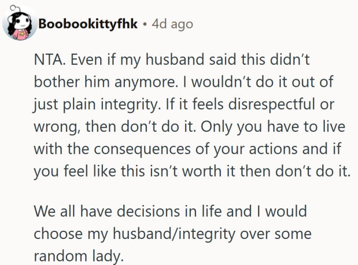 Choosing your husband over a stranger’s contour kit? That’s love and logic in one brushstroke.