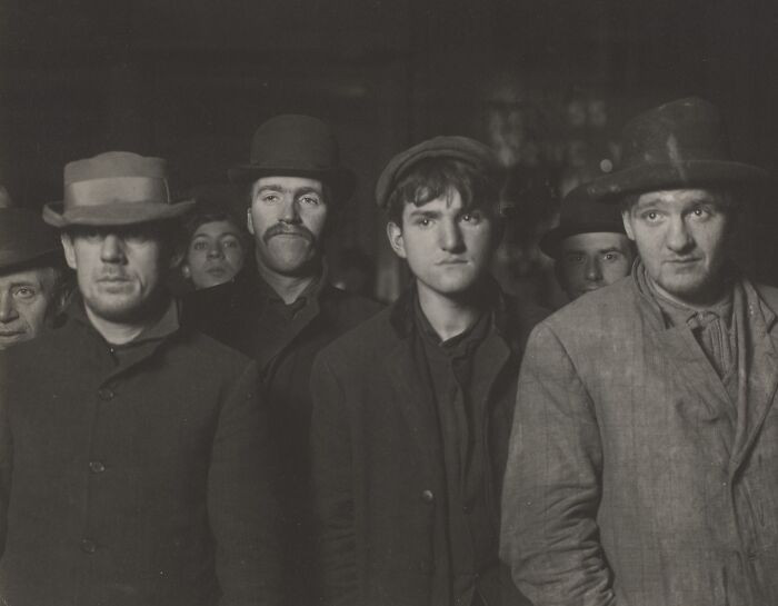 Midnight on the Bowery Mission Bread Line, 1906–1907