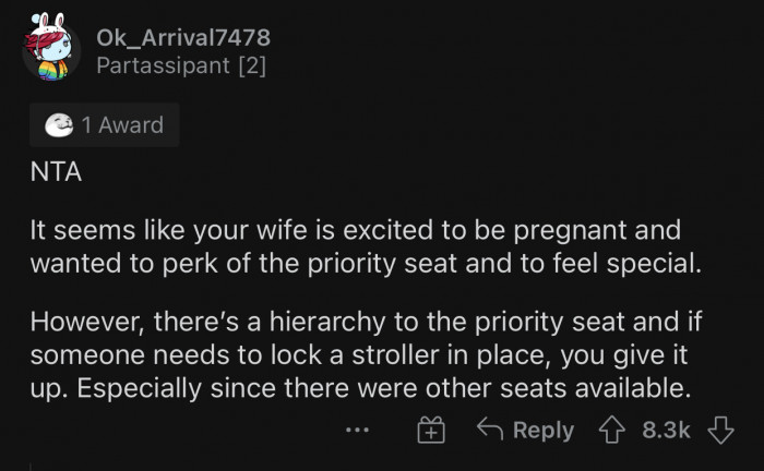 Here's how Reddit users reacted to u/Comfortable-Ice-5845's situation: