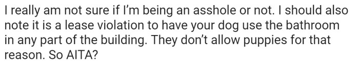 So Naturally, She Turned to Reddit for Some Validation