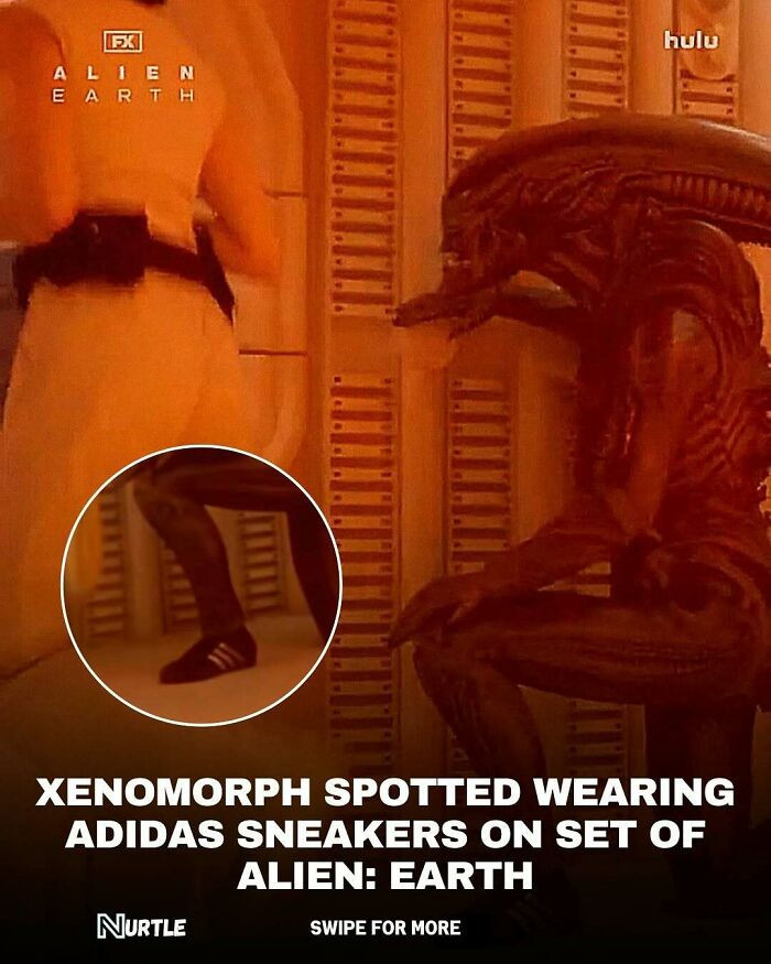 Xenomorph Takes a Sneaker Break