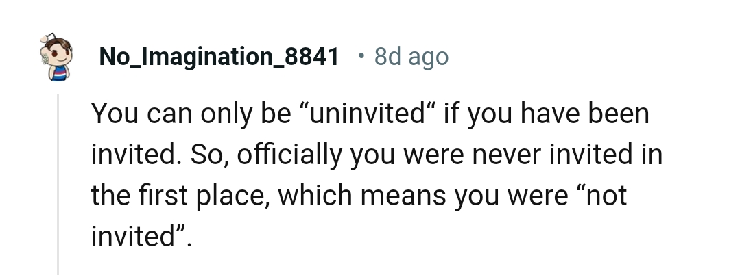 And the comments from other Redditors roll in...