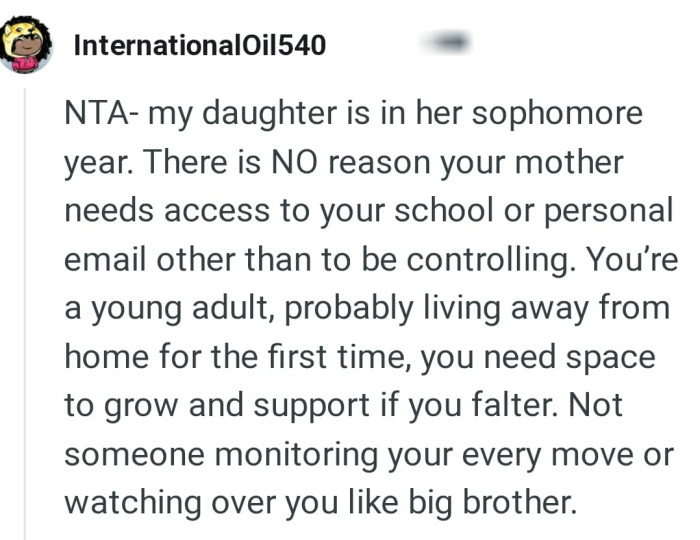 She doesn't need no access