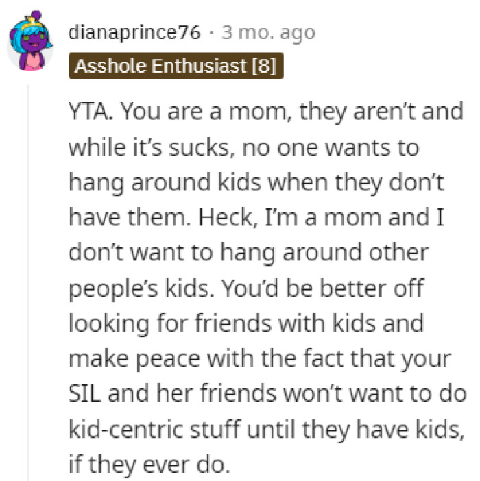 Find friends with kids