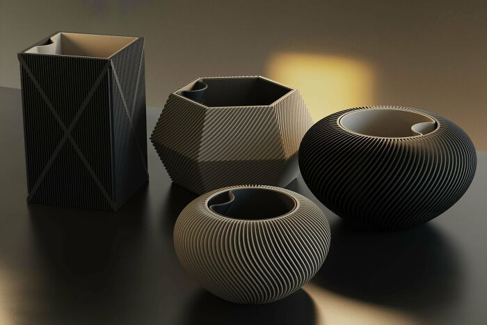 "Modern Self-Watering Planter Collection"