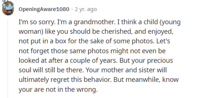 This comment is so sweet we just had to share it. It's always the encouraging grandparents that get us through the day.