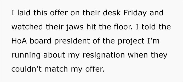 OP then presented this to his seniors—and you guessed it: they were awestruck.