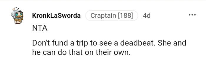 And the comments roll in...