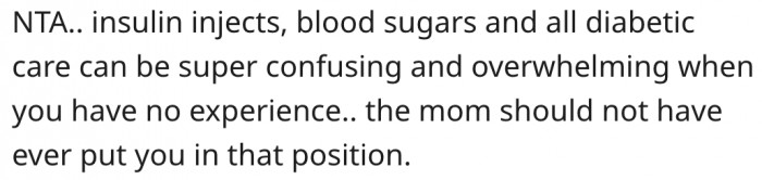 3. Diabetic care can be overwhelming for a newbie.