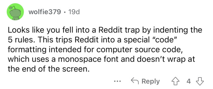 That old Reddit trap.