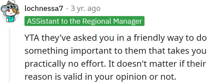 Whether or not the OP feel their argument is rational is insignificant.