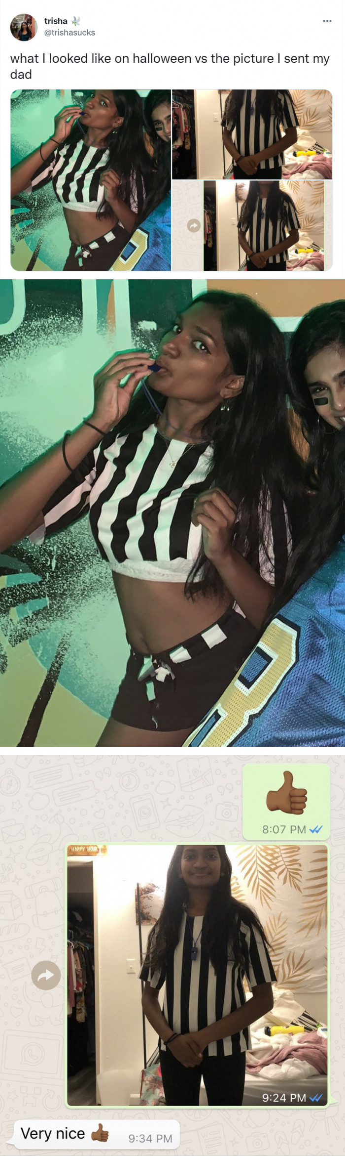 What the young ones do.