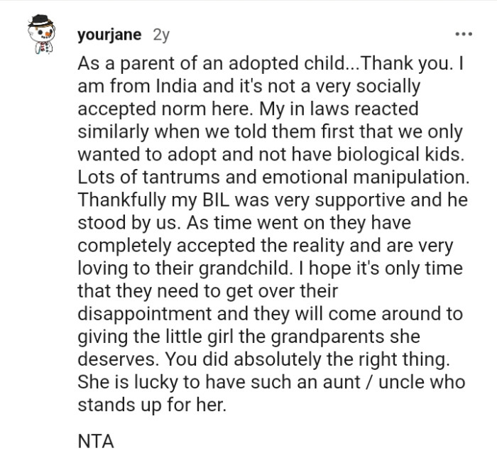 Getting over their disappointment