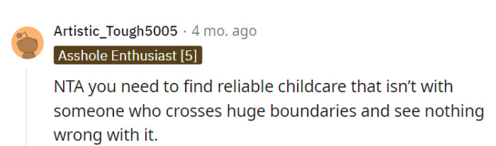 In the world of childcare, boundaries shouldn't be a game of hopscotch. Time to find a sitter who sticks to the rules!