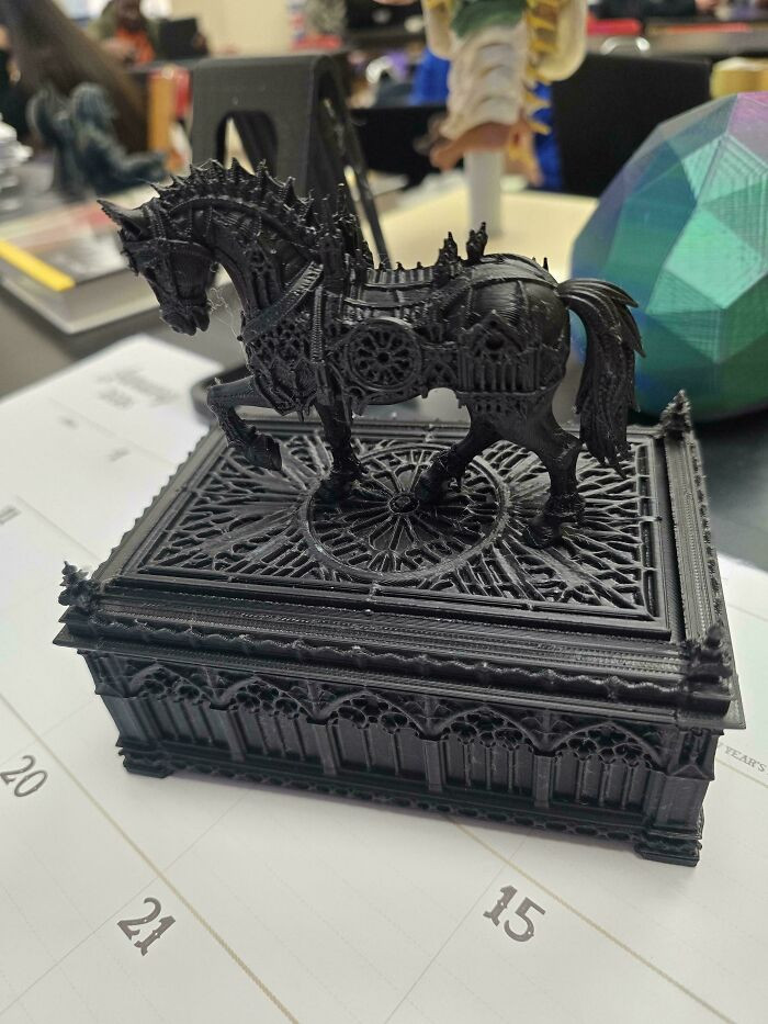 "Gothic Style Horse Box"