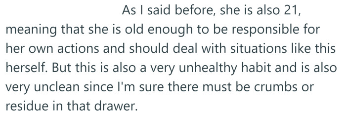 But the Redditor says it's an 