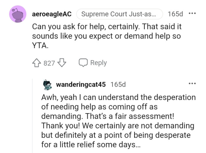 The comments roll in...