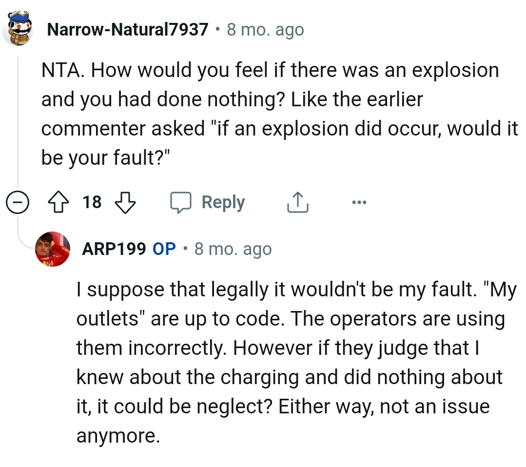 The Operators Are Using the Outlets Incorrectly