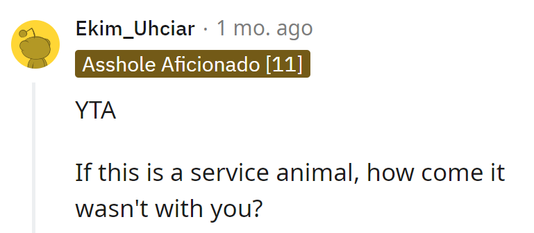 Even service animals need vacations from their humans sometimes!