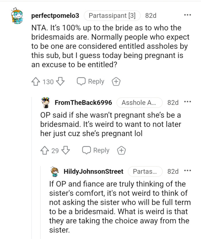 Let's head into the comments section and find out what other redditors have to say regarding the story