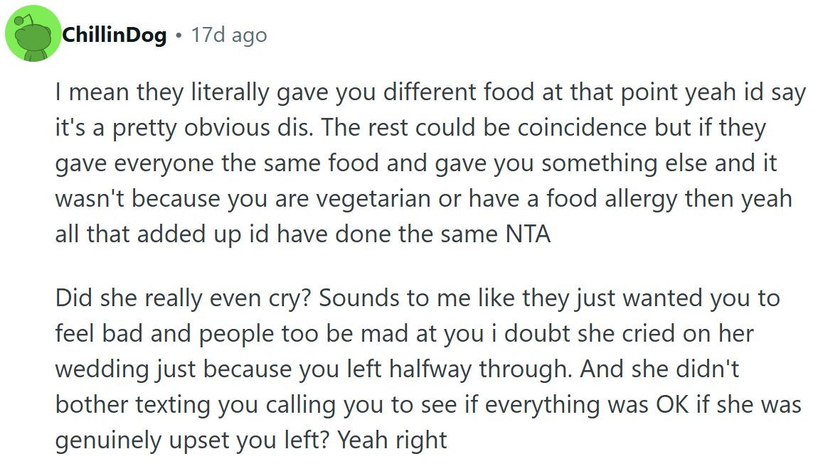 Weddings may be about love, but they also reveal who truly feels like part of the family.