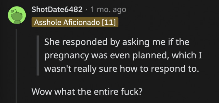 There are Redditors in the comments who are in disbelief of the fiancé's question