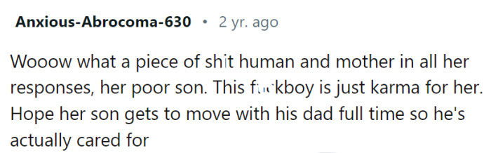 You reap what you sow...