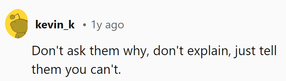 Just a heads-up: No need to delve into explanations. Just drop the 