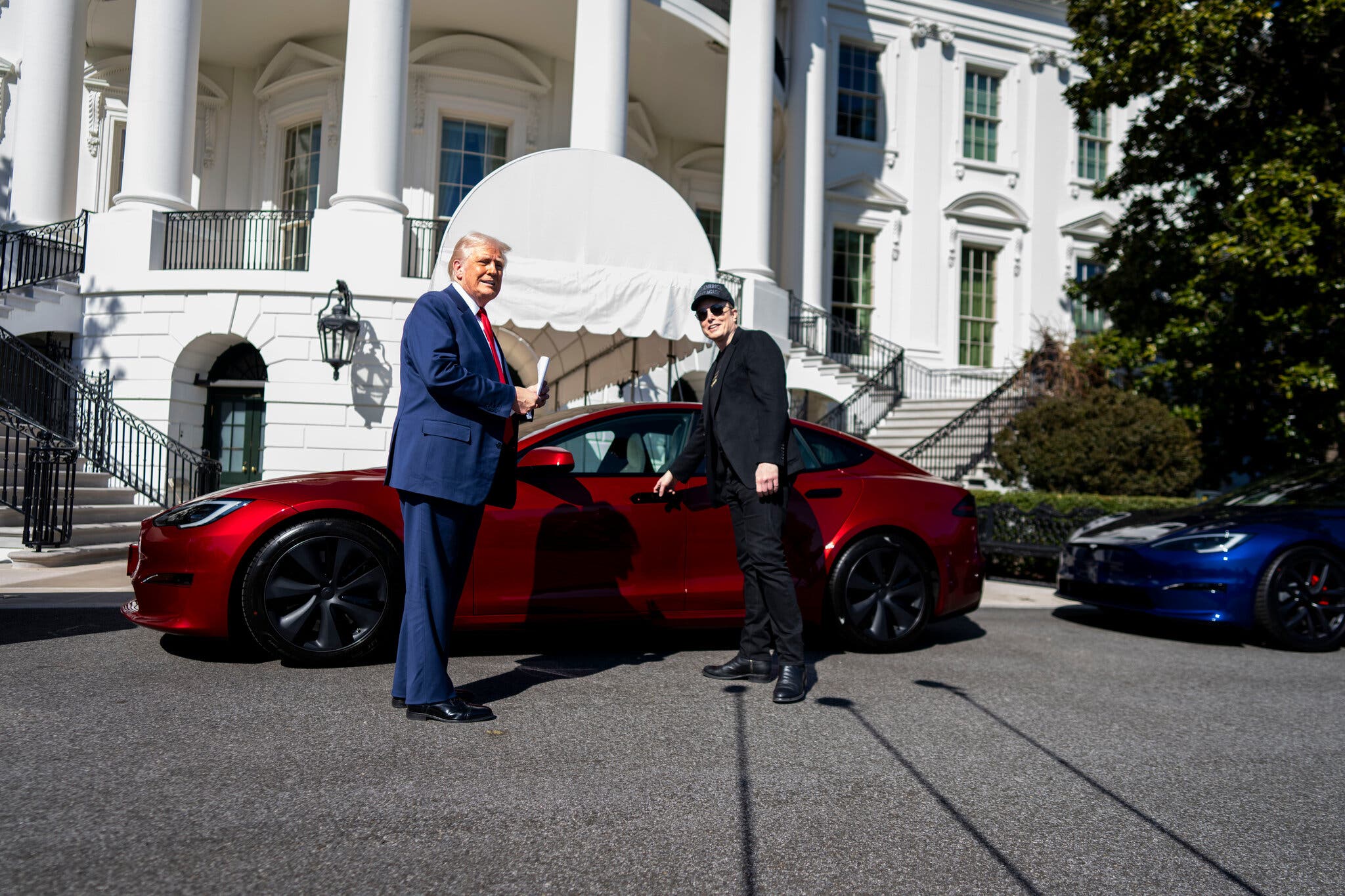 President Trump with Elon Musk