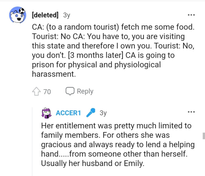 You are visiting this state; therefore, I own you