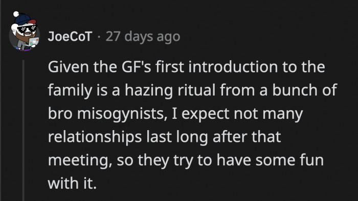 I feel bad for the poor women who actually make the cut