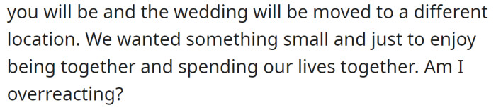 So, the OP now wants to take drastic measures and wonders if that would be overreacting: