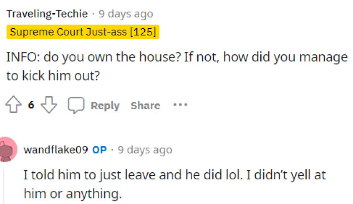 People did have questions, but OP's response to this basically shows that her stepdad knew he was in the wrong for how he acted.