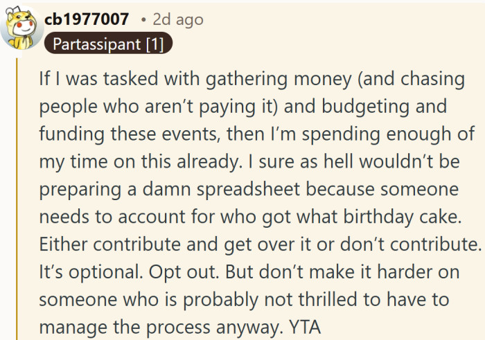 Others felt the frustration came from juggling too much already, not from hiding anything, and saw opting out as the cleanest fix.