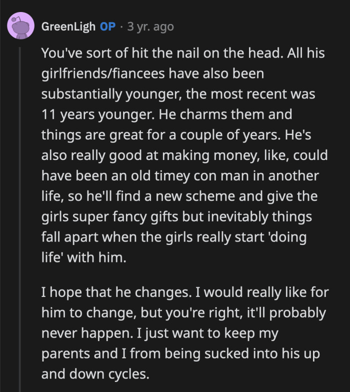 OP Needs to Get Out of Her Brother's Vortex