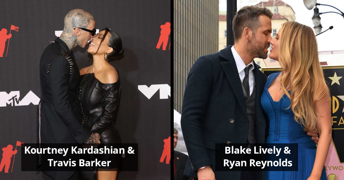 17 Adorable And Romantic Celebrity PDA Moments Caught on Camera