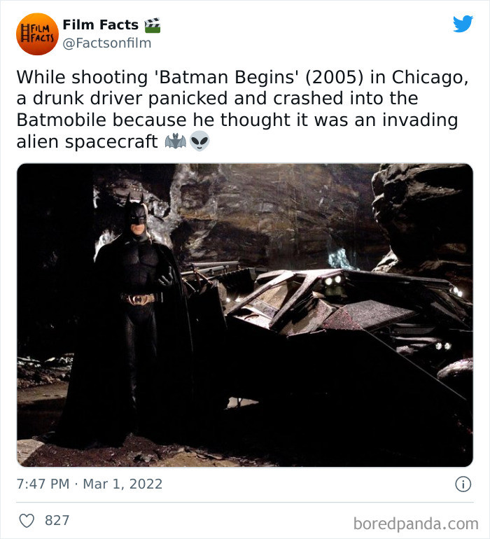 3. The movie Batman Begins