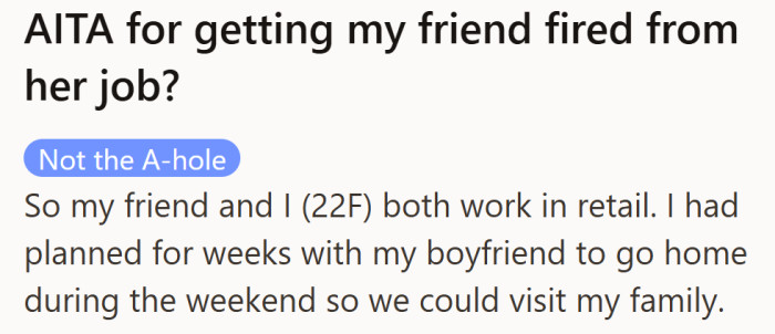 Just a normal retail weekend plan — until a friend’s last-minute request turned it into a moral test.