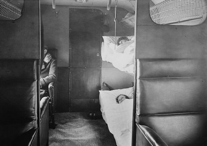 "Interior Of Junkers 'Plane, Between 1915 And 1920"