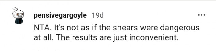 The results are just inconvenient