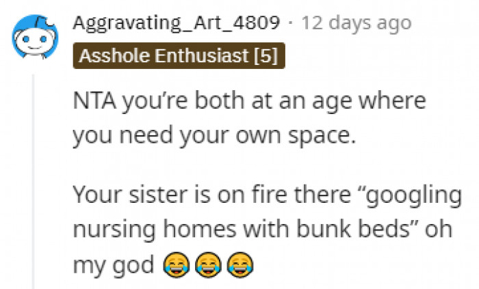 They both need space