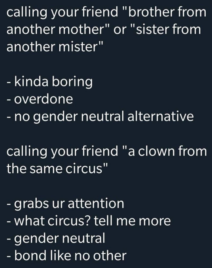 25. Thank you for the new nickname.