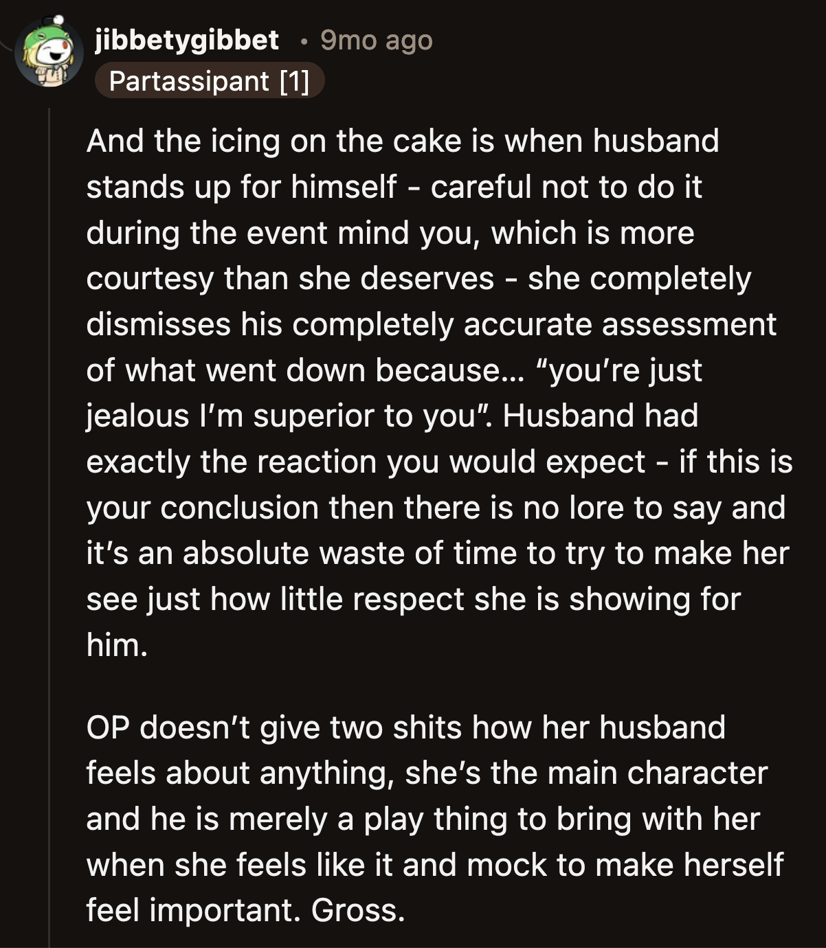 OP let the new position get into her head. She is on some weird power trip.