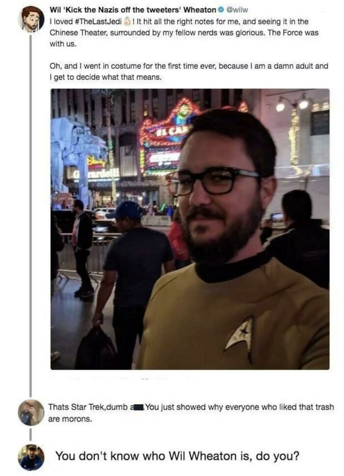 40. You Don’t Know Who Wil Wheaton Is, Do You?