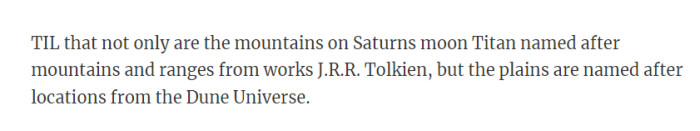 Another science lesson for you today.