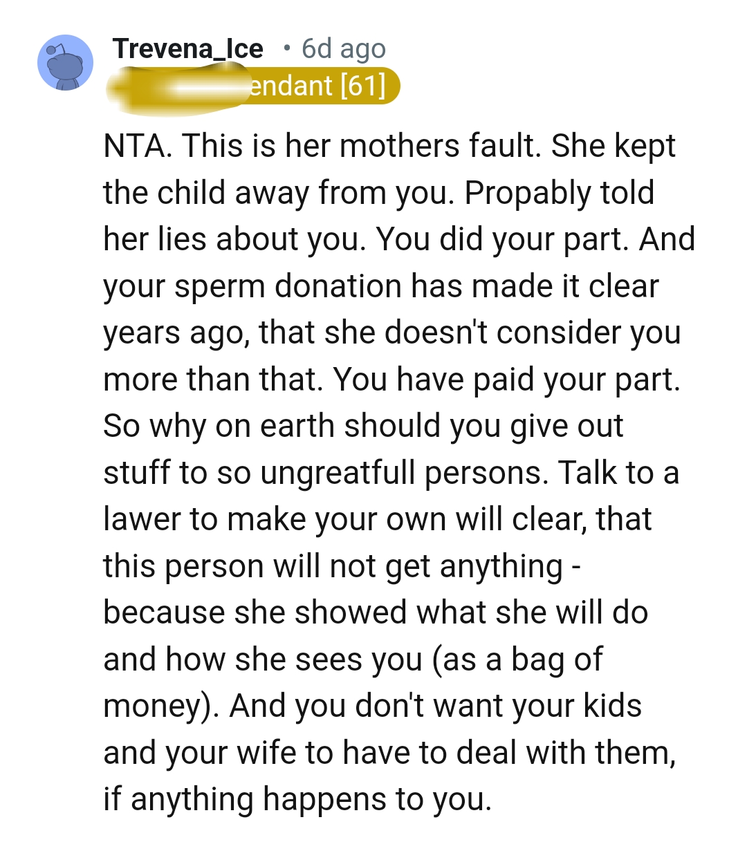 The OP Should Talk to a Lawyer