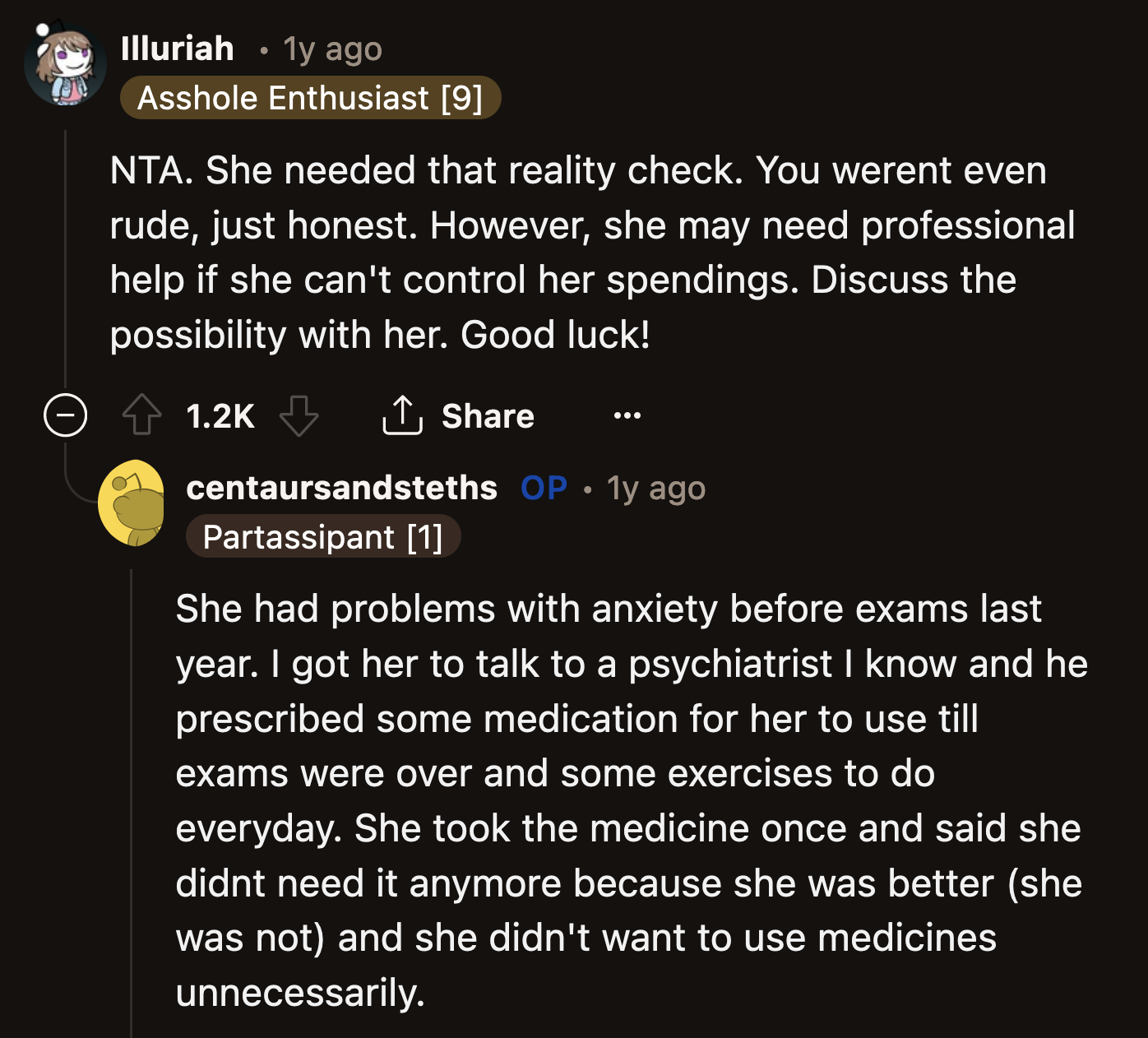 A medical student with this attitude? How alarming.