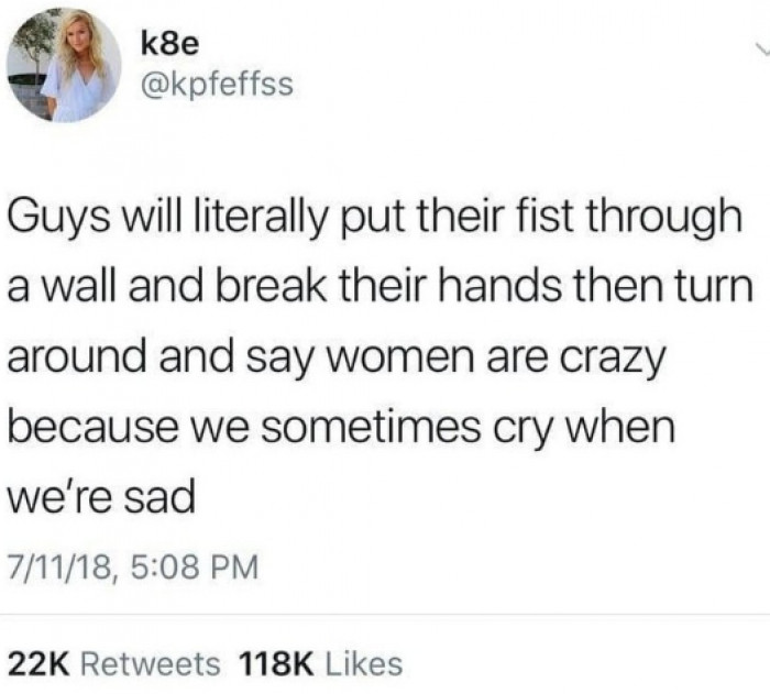 41. Masculinity is summed up right here: