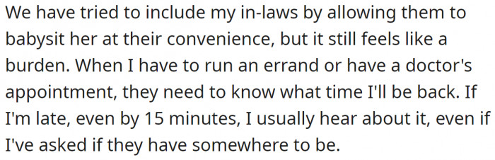 But it didn't work as easily as she thought it would: