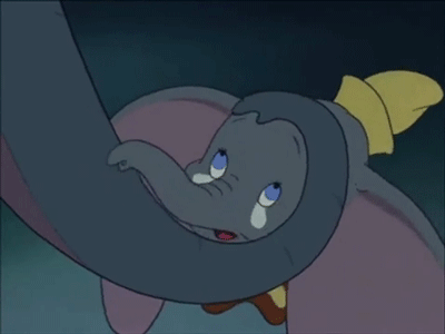 13. When Dumbo's mother made her sorrowful goodbye to her son.